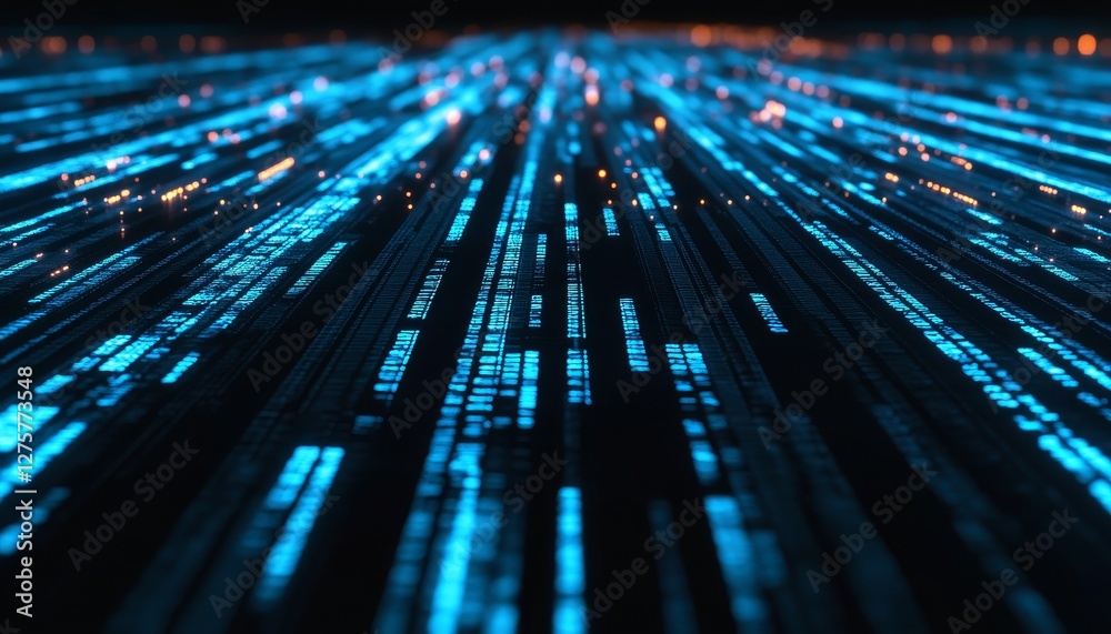 Poster data highway digital flow in cyber global communication and agile transformation of big data