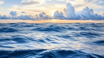 Awe-inspiring Ocean Sunrise: A Breathtaking View of the Sea at Dawn
