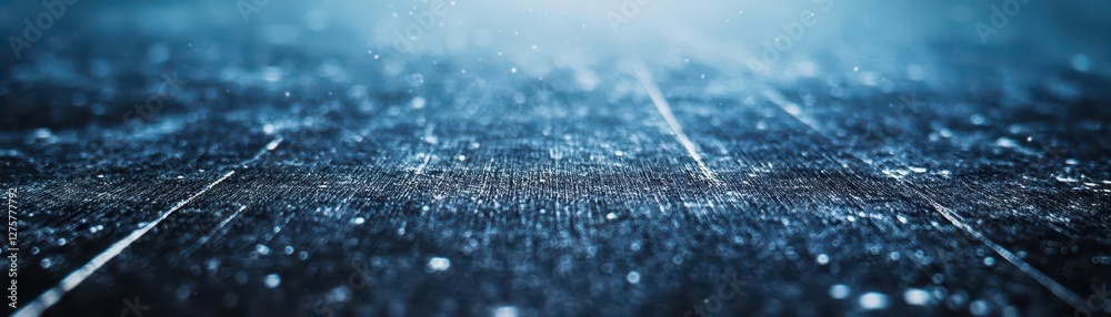Aufkleber dark blue background with rain drops creating a soothing and tranquil atmosphere for design projects