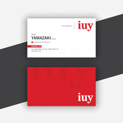 corporate business card design