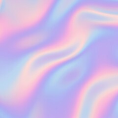 A holographic iridescent texture shifting between pastel pink