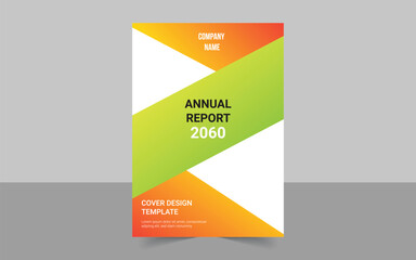 Naklejka premium Modern Corporate Flyer Design Template