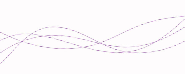 Abstract purple waves