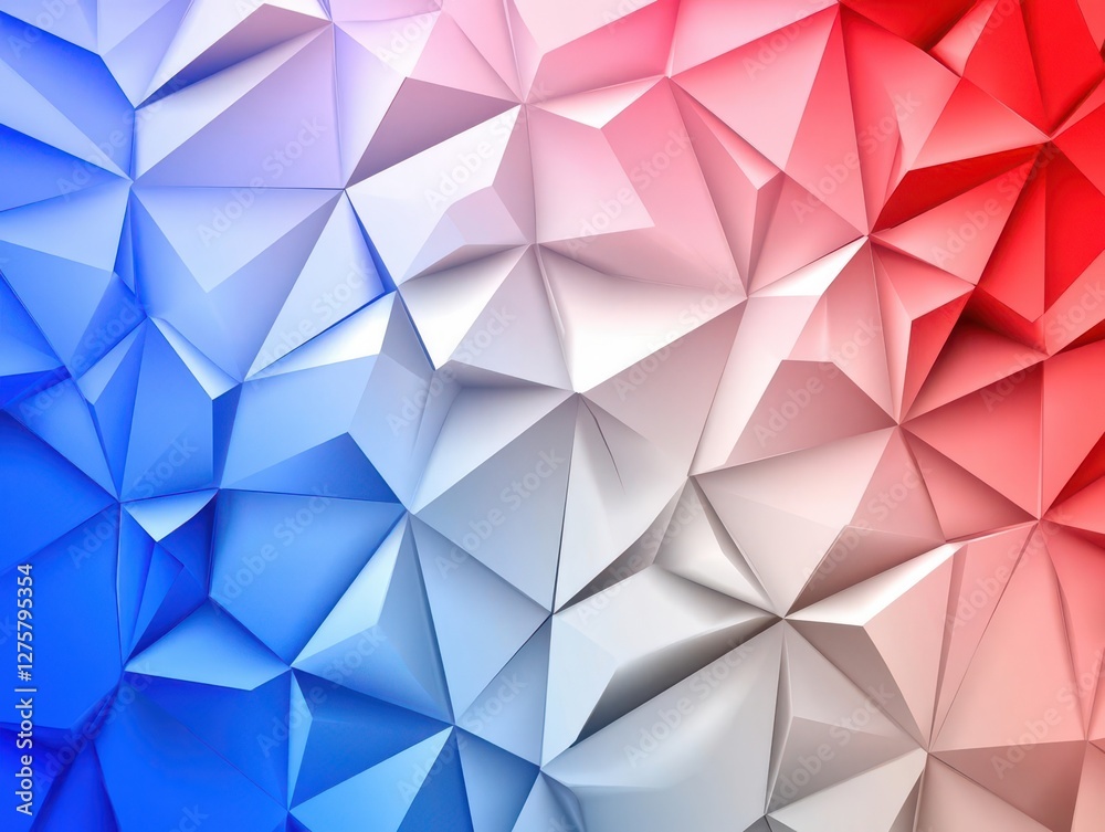 Poster abstract vector science concept background polygonal geometric design pattern