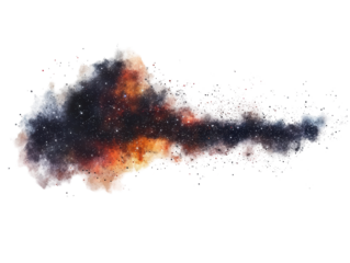 Isolated Galaxy Cloud with Stars
