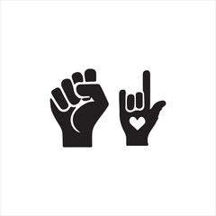 hand gestures vector