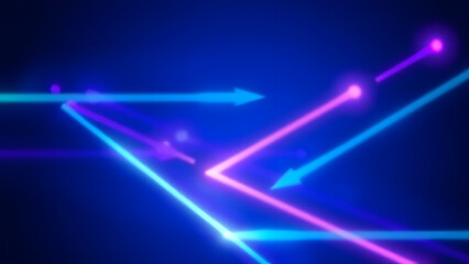 Abstract medical background with heartbeat and rising graph