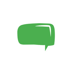 cute blank chalkboard bubble chat