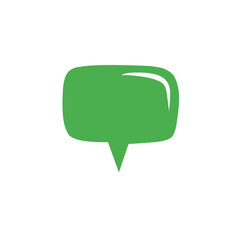 cute blank chalkboard bubble chat