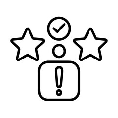 priority icon, priority line art - simple line art of priority, perfect for priority logos and icons