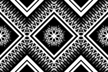 Geometric ethnic pattern seamless design for background ,Tribal geometric seamless patterns, ethnic design, hipster backdrop, wallpaper Background, Design curtain, carpet ,fabric ,textile