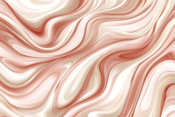 Soft Rippled Abstract Background with Gentle Cream and Peach Tones