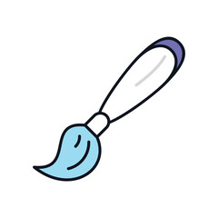 Paintbrush vector icon