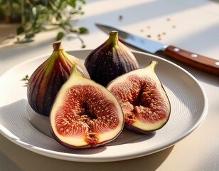 Fresh Fig Fruit Arrangement