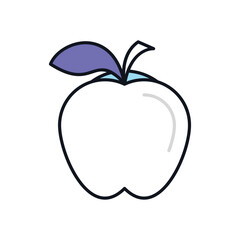 Apple vector icon