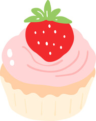 Strawberry Cupcake