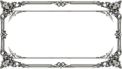Decorative vintage frames borders backgrounds