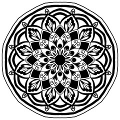 abstract floral ornament