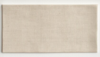 Fototapeta premium Canvas texture on surface, useful for backgrounds, product presentation, design overlay