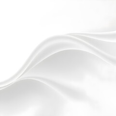 White texture panorama wavy background.  White background abstract with soft waves.