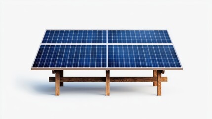 Solar panel installation for renewable energy outdoor space product display clean environment elevated viewpoint sustainability