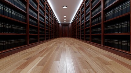 Exploring literature archives grand library photography quiet low angle scholarly environment