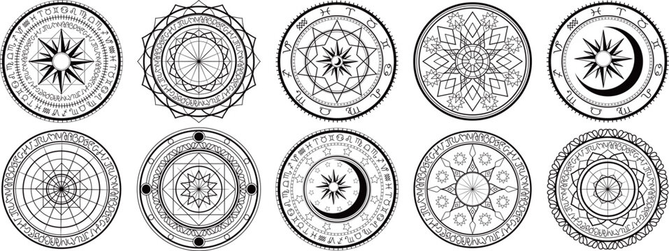 魔法陣 Images – Browse 3,238 Stock Photos, Vectors, and Video