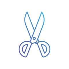 Scissors vector icon