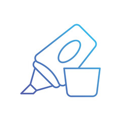 Highlighter vector icon