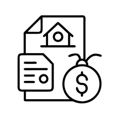 loan eligibility icon, loan eligibility line art - simple line art of loan eligibility, perfect for loan eligibility logos and icons