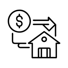 loan eligibility icon, loan eligibility line art - simple line art of loan eligibility, perfect for loan eligibility logos and icons