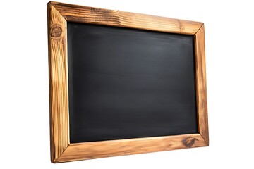 Blank Rustic Wooden Framed Blackboard