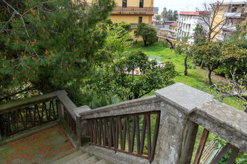 Scalinata giardino