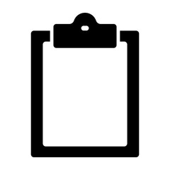 Clipboard Vector Glyph Icon Design Design