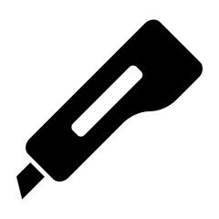 Cutter Vector Glyph Icon Design Design