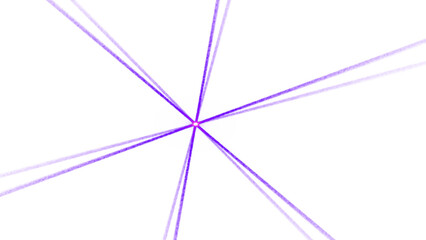 Vibrant Purple Laser Beams Radiating from a Central Point
