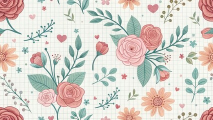Pastel Mother's Day Silhouette Gift Wrap Paper Design, Silhouette Mom, Mothers Day Gift Wrap, Soft Pastel Background