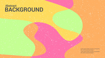 colorful wave background with grain noise effect background, for art product design, social media, trendy, vintage, flyer, banner