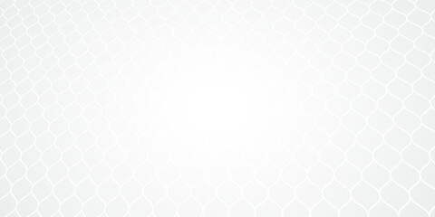 Modern White Background With Geometric Hexagon Pattern Design