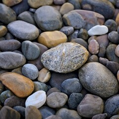 Natural Smooth River Stones – Perfect for Decor and Zen Gardens