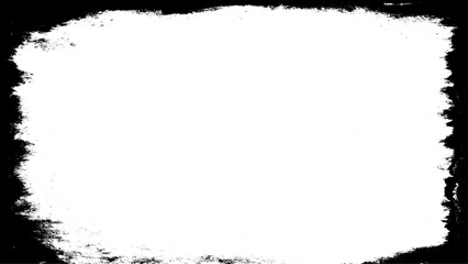 Heavy grunge border stock photo