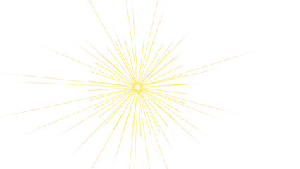 Obraz premium Radiant Burst of Golden Rays on a Black Background