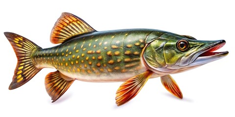 Fototapeta premium Stunning Eucinostomus gula Close-up