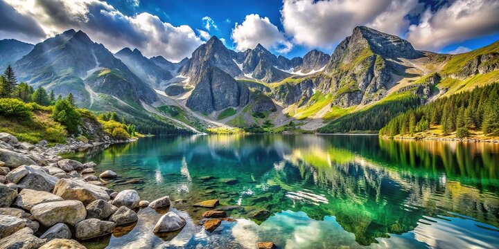 Tatry, Rysy, Morskie Oko in Stunning Detail