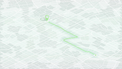 Travel concept. Geolocation and abstract GPS navigation, online navigation map pointer, place mark with map navigation. Tracking path with app. Vector illustration