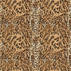 Print-ready pattern consisting of real animal textures