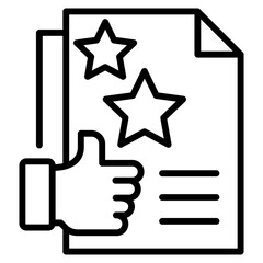 feedback single icon