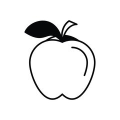 Apple vector icon