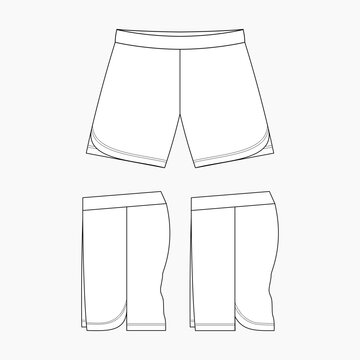 Pants Jersey Mockup Template