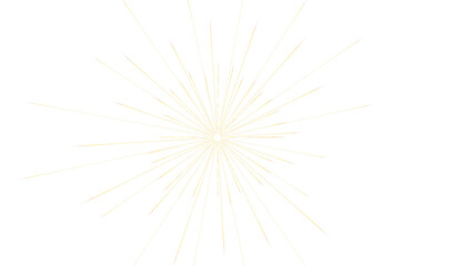 Radiating Light Burst Against a Black Background